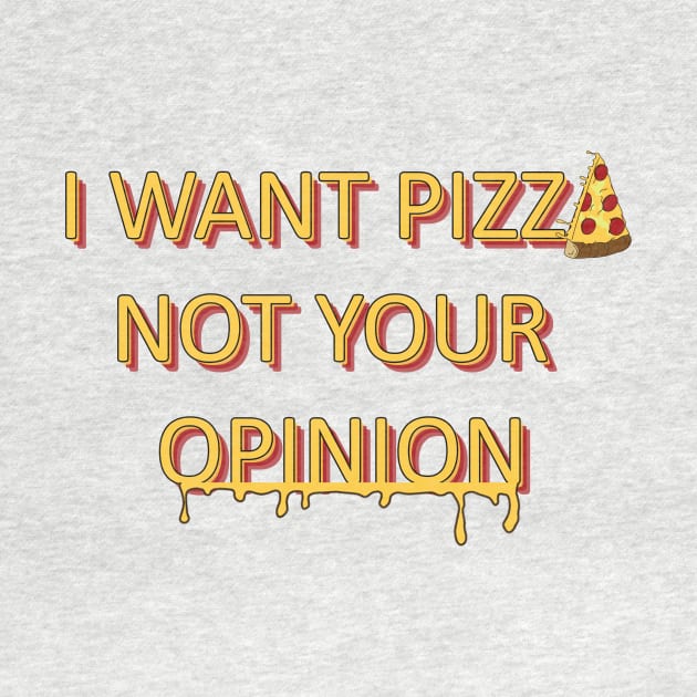 I want pizza by Vintage Dream